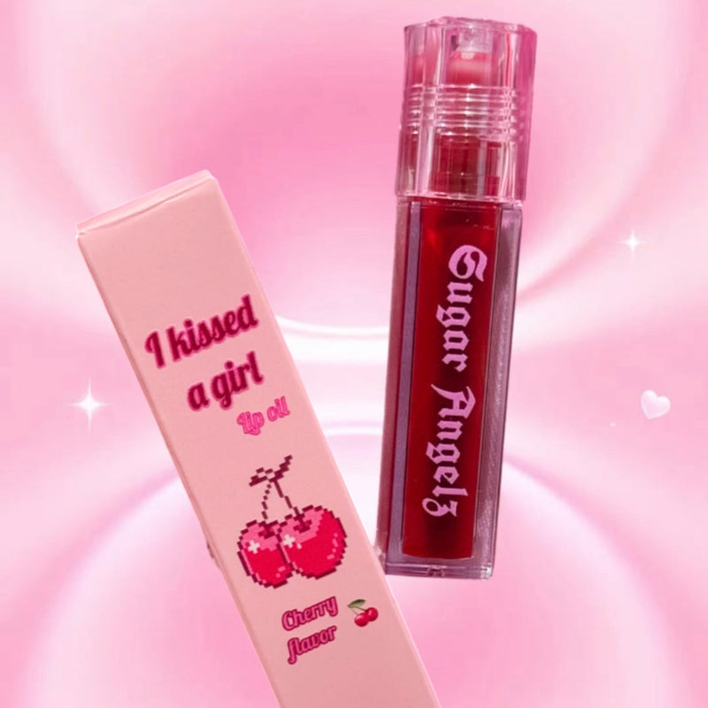 “I kissed a girl” lip oil