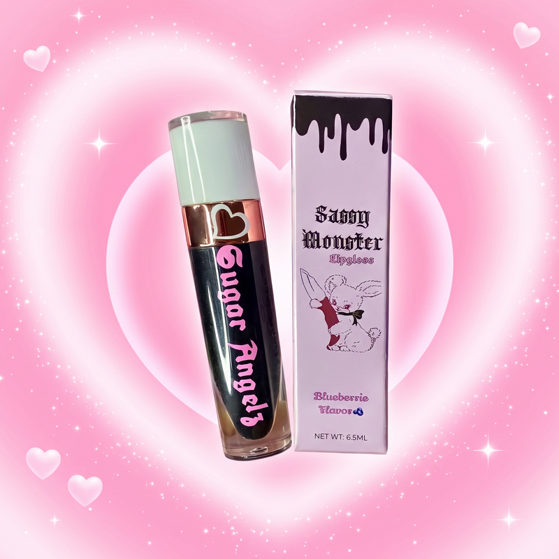 “Sassy Monster” Black Lipgloss/ Lipgloss negro
