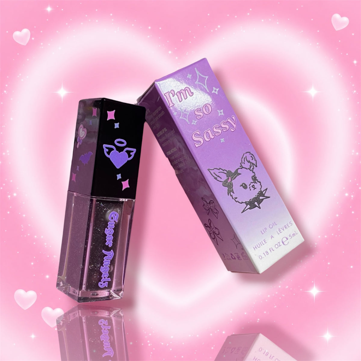 “I’m so sassy” lip oil