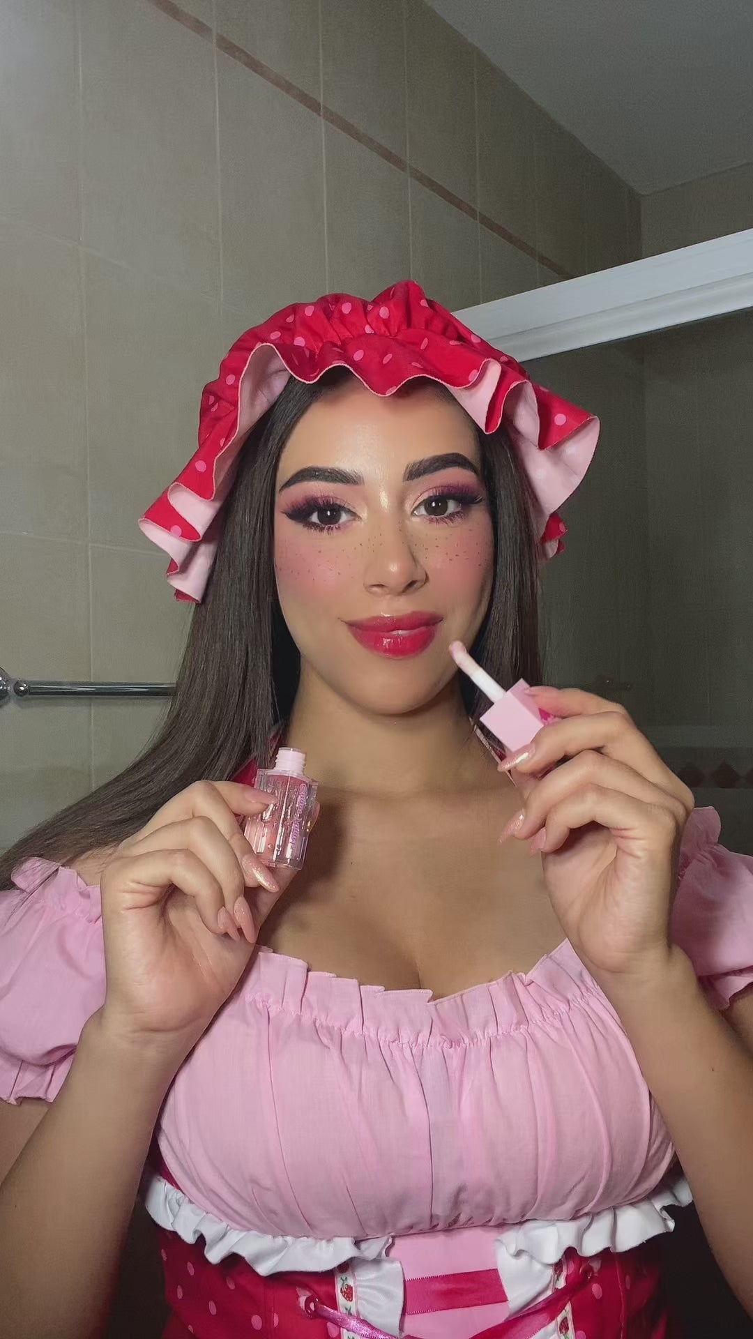 “Strawberry shortcake” Lip oil