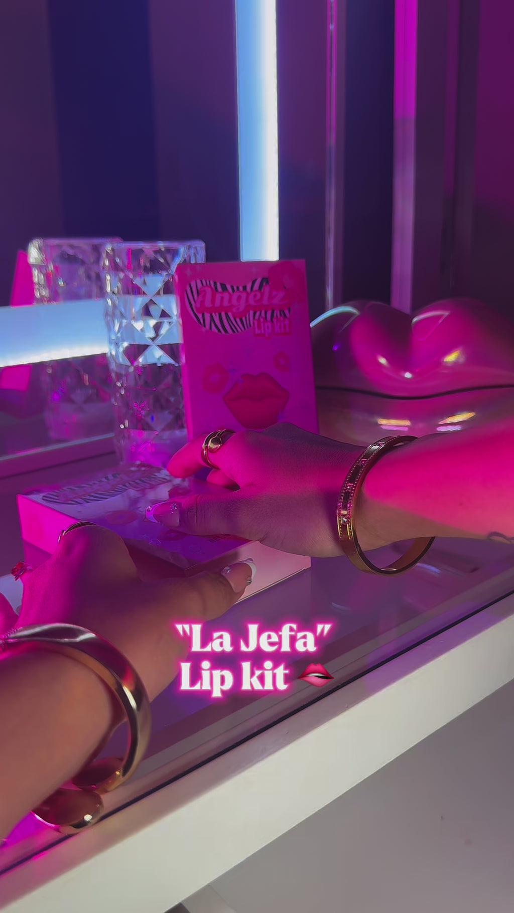 “La jefa” Lip kit
