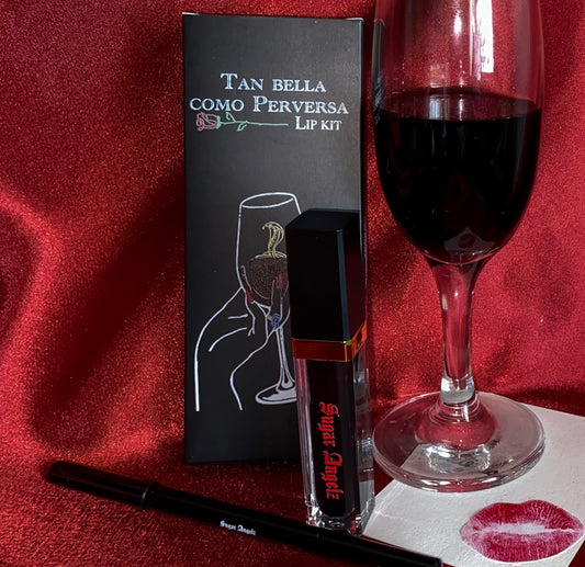 “Arribista” Lip kit (PREVENTA: SE ENVÍA EN 30 DÍAS HÁBILES)
