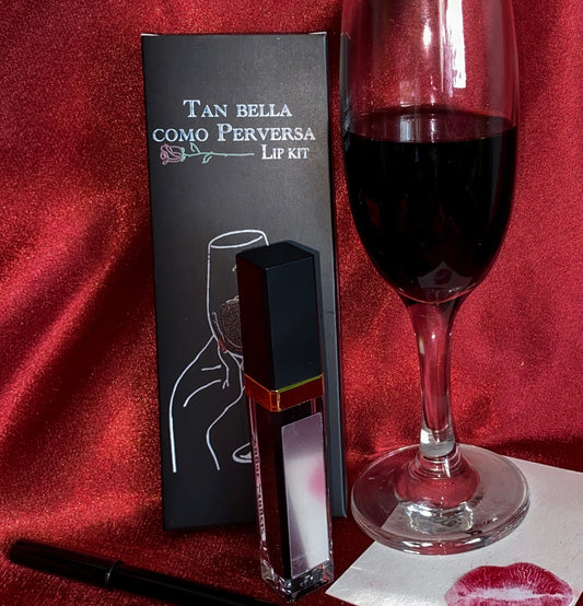 “Arribista” Lip kit (PREVENTA: SE ENVÍA EN 30 DÍAS HÁBILES)